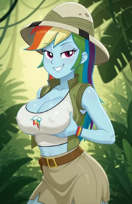 Rainbow Dash - MLP Equestria Girls (Outfits) by CliffJumper on Tensor.Art