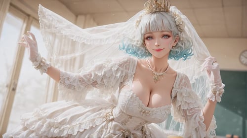 [FIN|IL Dress 76] Lolita Dress Lunargelus Lacuna:B by reprinter on Tensor.Art