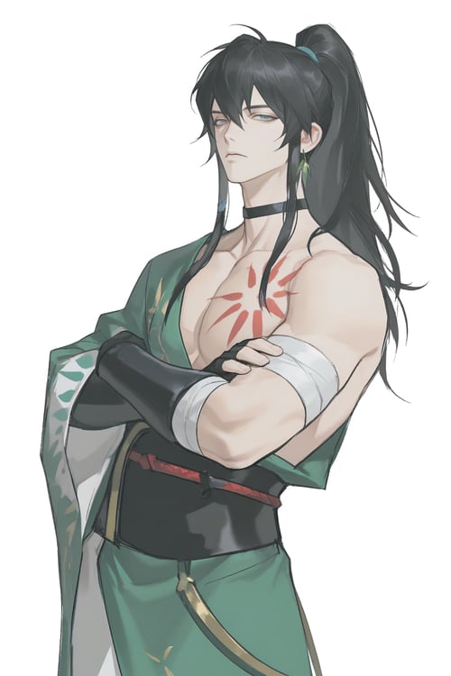 阴阳师/onmyoji- 万年竹/bannendake by COCOS on Tensor.Art