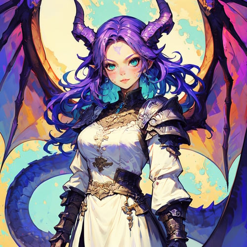 HEZI_巨龙少女 by 盒子 on Tensor.Art