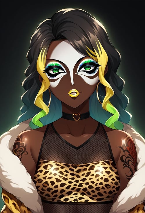 Concept: Manba (Gyaru/Ganguro/Yamanba) by K-12930312 on Tensor.Art