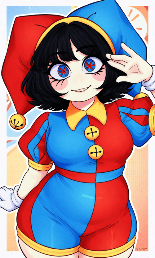 Pomni // allhailthequeen (The Amazing Digital Circ by user_874754251056777575 on Tensor.Art