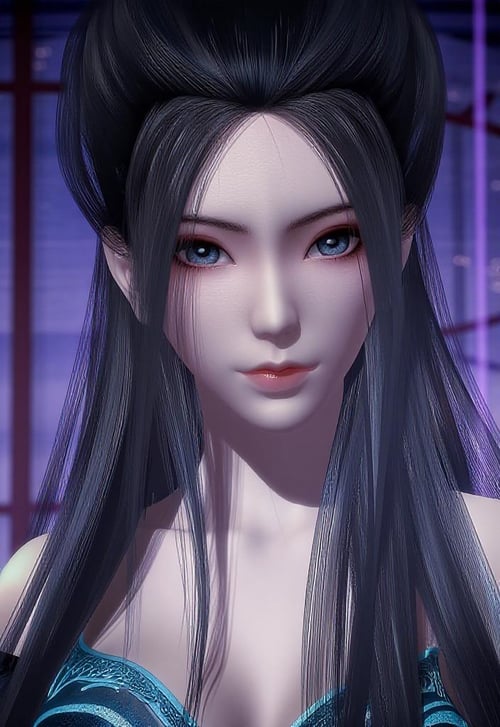 DJ_焰灵姬-蓝衣舞姬-Image by DJ大江东去小号1 on Tensor.Art