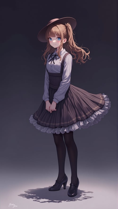 8K超清CG壁纸：双马尾少女的极致细节与完美光影 by 福喜闲人 on Tensor.Art