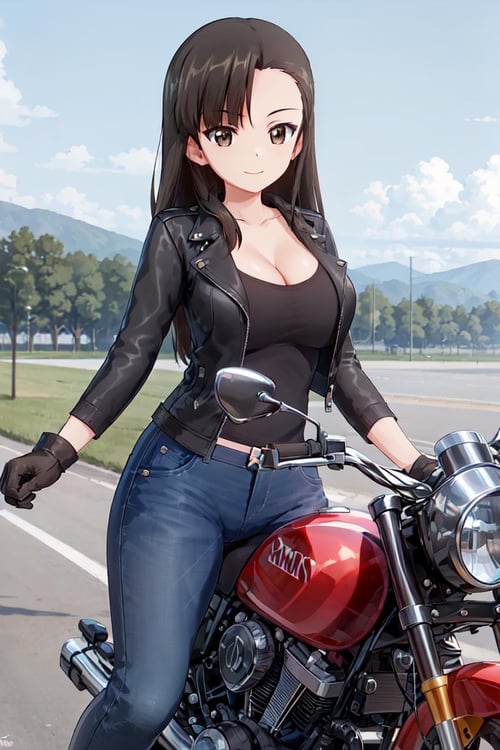 Girls und Panzer Nishi Kinuyo by ishiwatafox117 on Tensor.Art