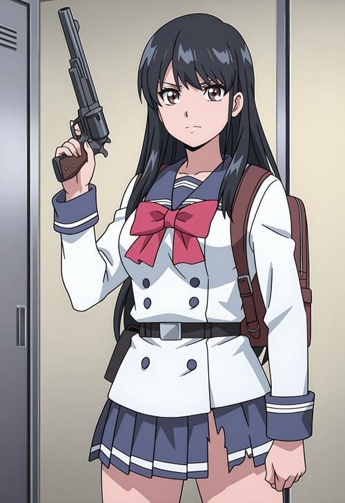 Yuri Honjo | High School Invasion by hhunter917 on Tensor.Art