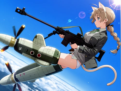 【Illustrious】 リネット・ビショップ ストライクウィッチーズ (Lynette Bish by sg5e3 on Tensor.Art