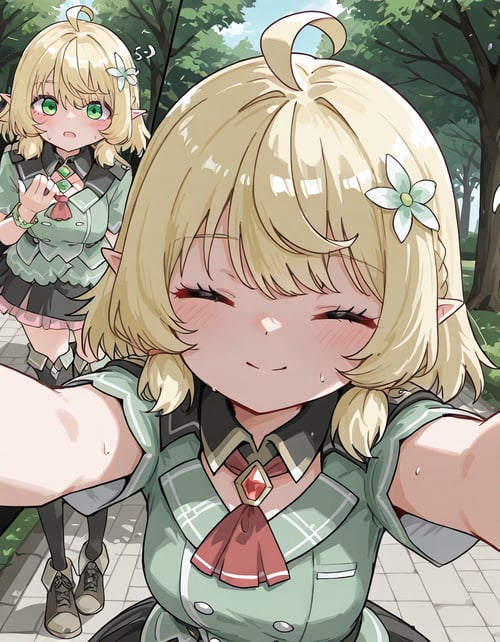 [Alice in Cradle] Ixia Polystachya（イクシャ・ポリスタキア） by Mandatarius_403 on Tensor.Art