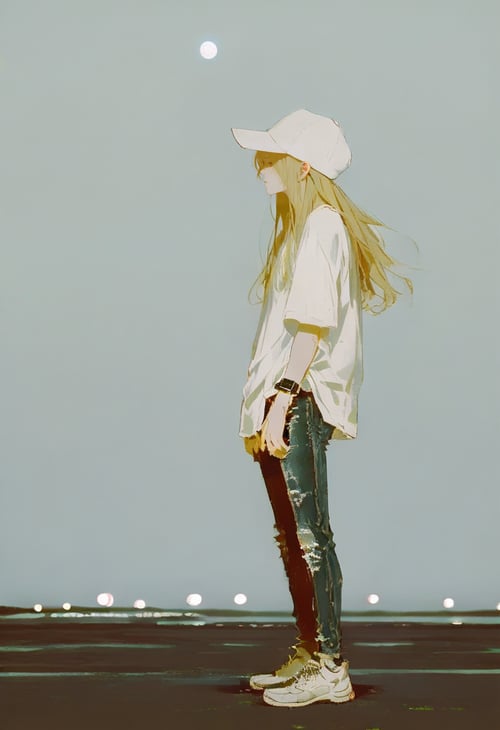 [SDXL] Artist Style: 748cm by silvermoong on Tensor.Art