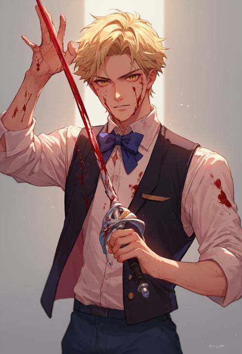 (PonyXL concept) Holding Sword Rapier (slender swords) | レイピア | 持剑 细剑 / 刺剑 / 护手礼剑 by Akiseki on Tensor.Art