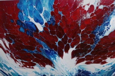 Acrylic Pour Painting by Majin on Tensor.Art
