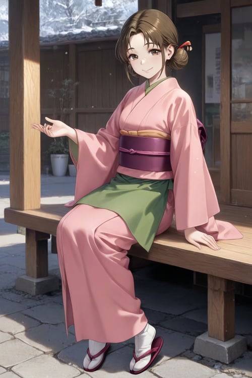 輪島巴(花咲くいろは) by daretoku-2 on Tensor.Art