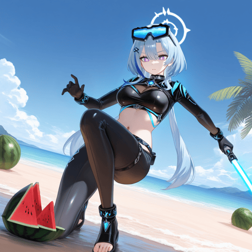 Griseo - Honkai Impact 3rd (11 Outfits/2 Forms) by Khanykov01 on Tensor.Art