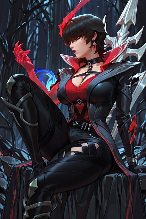 Shauna Vayne Demoncursed | League of Legends by SoliGFlamer on Tensor.Art
