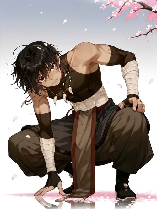 赶考去咯小黑豹 by jobs on Tensor.Art