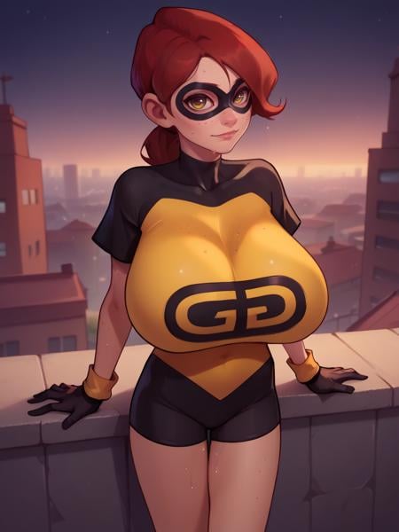 Golden girl/Audrey Page by Voracious Visions on Tensor.Art