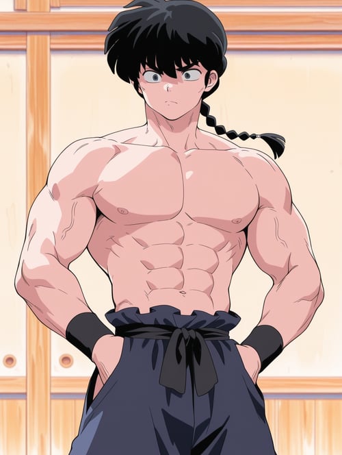 Ranma ½ style by Lobo de Hielo  on Tensor.Art