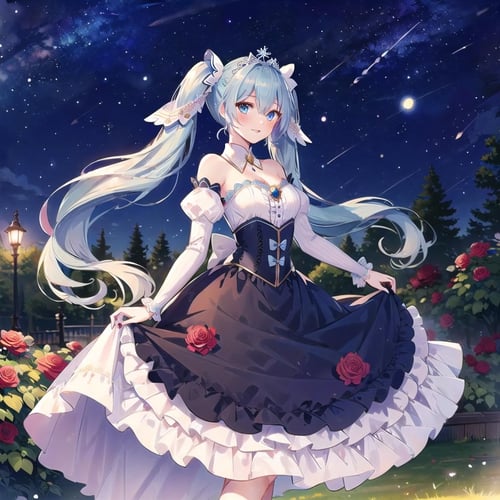 Snow Miku 2019 | 雪ミク2019 | Hatsune Miku by ishiwatafox117 on Tensor.Art