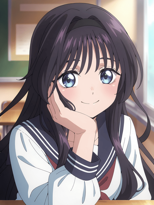 Kaoruko Waguri (Kaoru Hana wa Rin to Saku) by Ttan on Tensor.Art