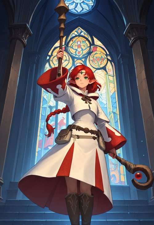 Healer's Attire (Final Fantasy XIV) by miaomiao on Tensor.Art