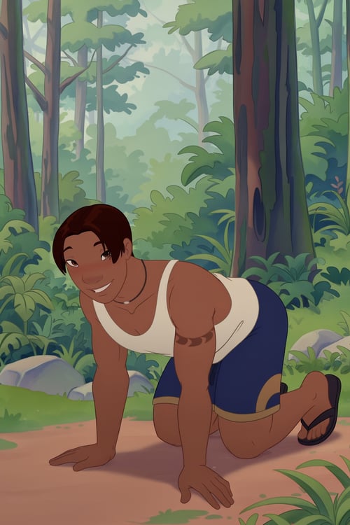 David Kawena (Lilo & Stitch) - COMMISSION LoRA Ill by KillerUwU13_AI on Tensor.Art