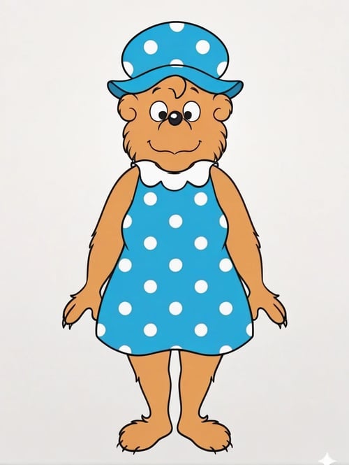 Mama Bear ( Berenstain Bears ) by Heart Shaped Box on Tensor.Art