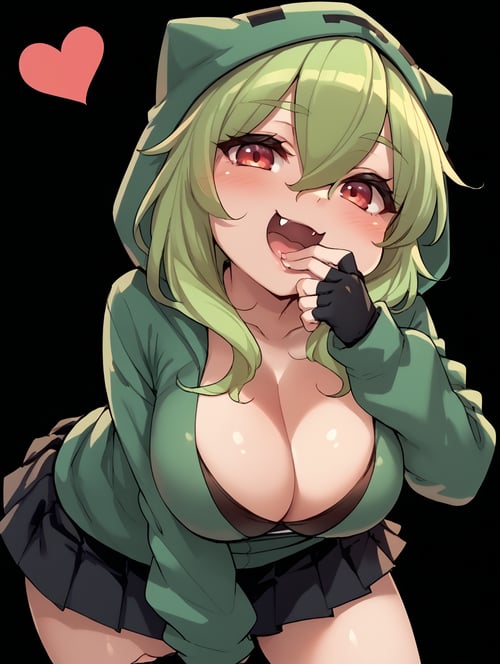 Creeper Chan (pony edition!)  by el wn de ambar (Het) on Tensor.Art