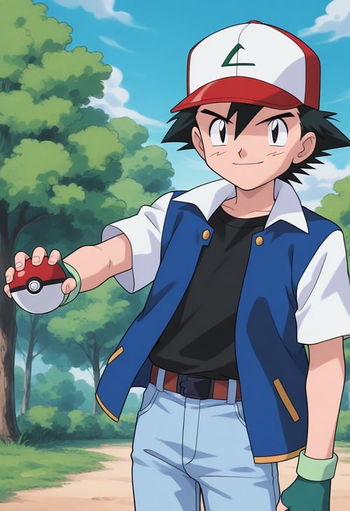 Ash Ketchum - Satoshi Kanto version by Redyaan by user_680967095118289292 on Tensor.Art