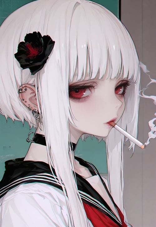 [SDXL] Artist Style: 748cm by silvermoong on Tensor.Art
