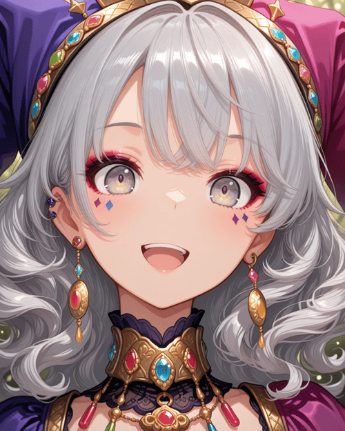 Over-Accessorizing Portrait by user_758259292217423395 on Tensor.Art