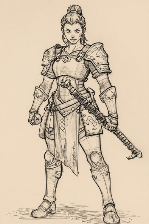 Better Sketches for Z-image by inknoir on Tensor.Art