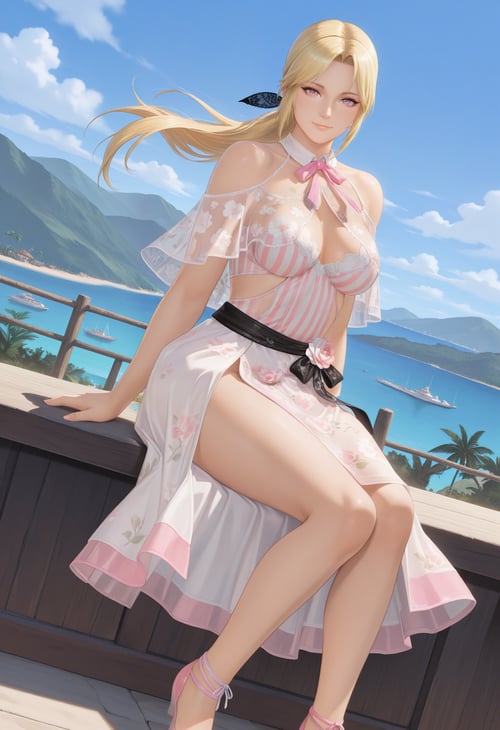 プランタンロゼ / Printemps Rose - DOAXVV Outfit (Illustri by reprinter on Tensor.Art