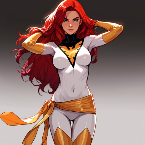 Jean Grey Marvel Comics (Anima) by lambl on Tensor.Art