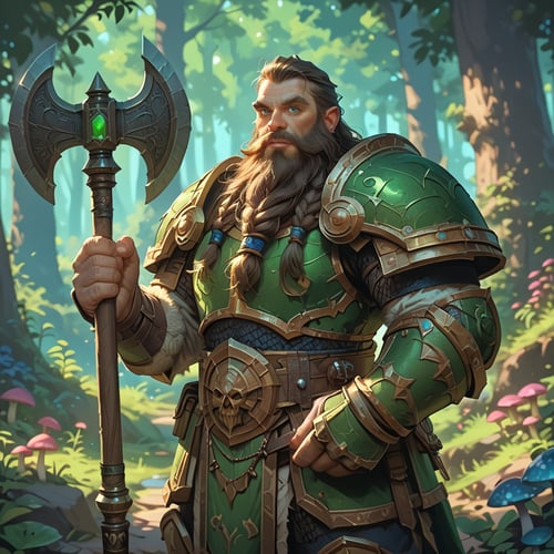 Pony World of Warcraft Dwarf - By HailoKnight by user_735282200731431107 on Tensor.Art