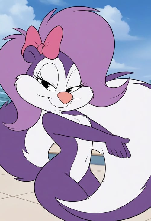 Fifi la fume V2 ( tiny toons ) by Heart Shaped Box on Tensor.Art