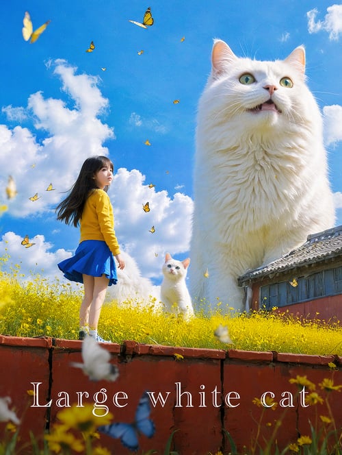 large white cat by Jiudy on Tensor.Art