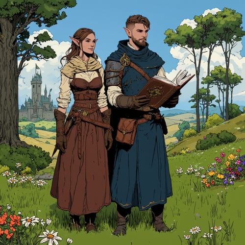 D&D Painterly by inknoir on Tensor.Art