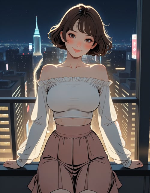 Beret Flat Mix by inknoir on Tensor.Art