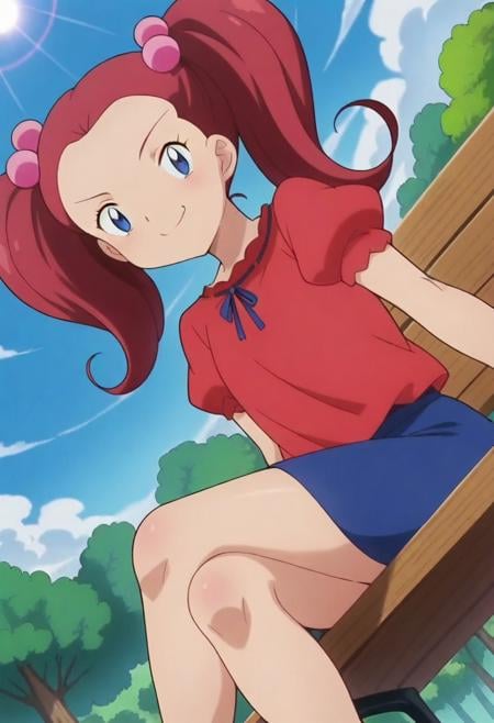 Sakura (サクラ) / Sayo (Pokémon Anime) by BassVelvet2j378 on Tensor.Art