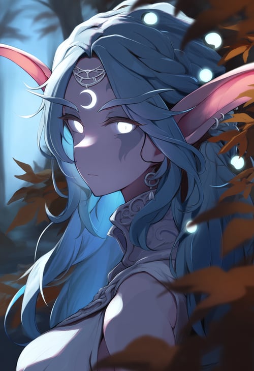 Tyrande Whisperwind [Anima] by DuglasKele on Tensor.Art