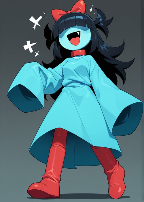 Aqua | Deltarune by BunnyLover369 on Tensor.Art
