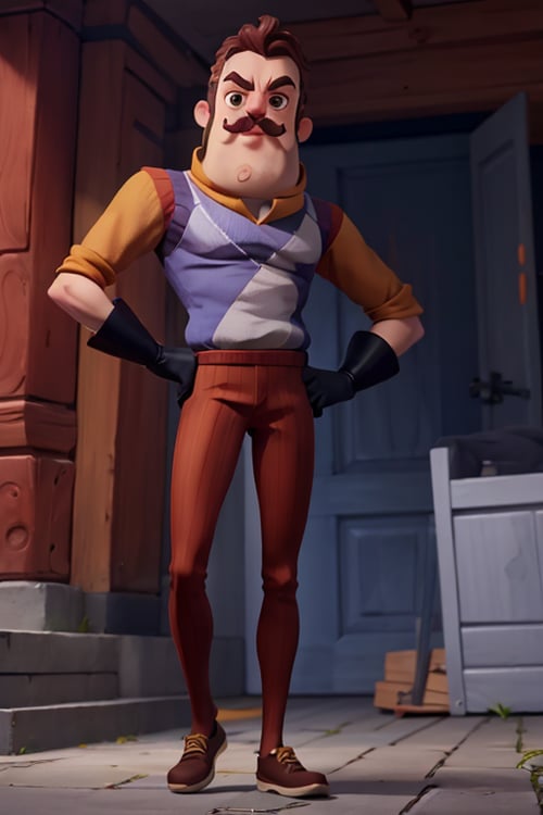 Theodore Peterson Hello Neighbor by Oliver DR on Tensor.Art