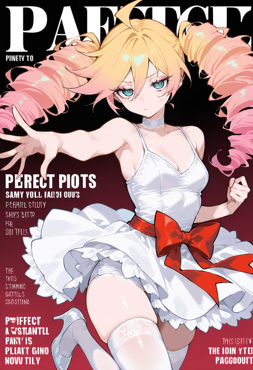 Pantiel Anarchy - Panty & Stocking with Garterbelt by Min on Tensor.Art