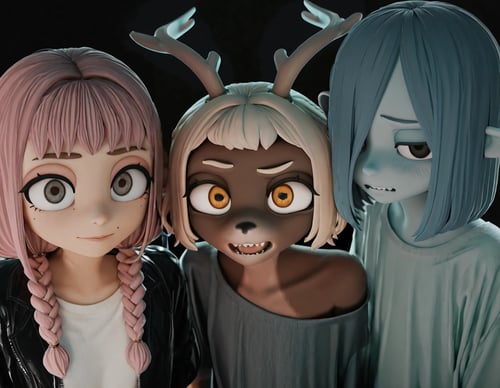 Style: Studio Wrong + Characters [Illustrious] by PinGOrio on Tensor.Art