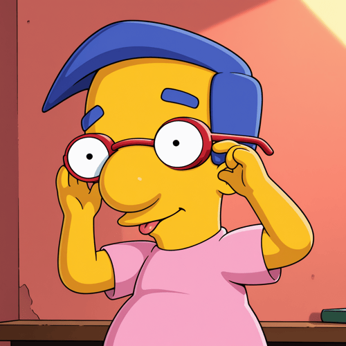 Bart Simpson & Milhouse Van Houten by ShoOmoeru on Tensor.Art