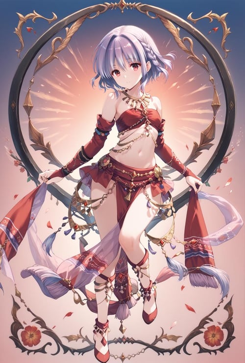 FF14 Dancer Job Outfit｜FF14 舞娘职业装 by Ttan on Tensor.Art