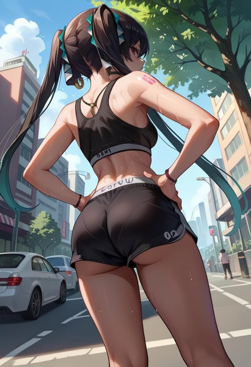Dark Miku (Project Voltage) - justTNP by Ttan on Tensor.Art