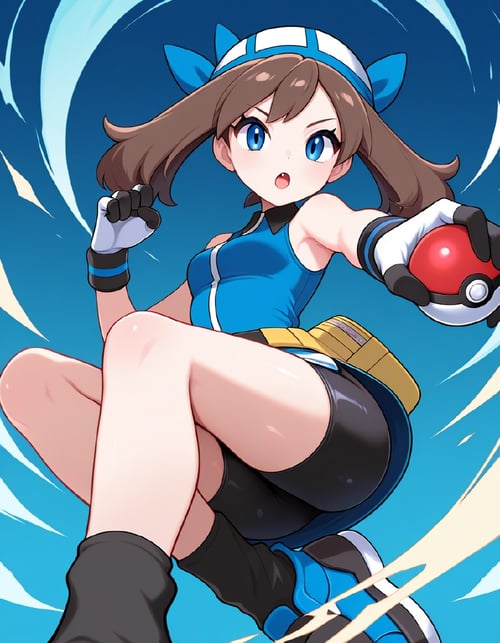 Sapphire Birch オダマキ・サファイア (Pokemon Adventures) by Ttan on Tensor.Art