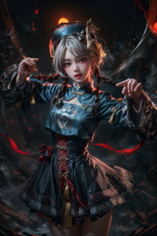 古装僵尸少女-flux1.0 by ai老头 on Tensor.Art
