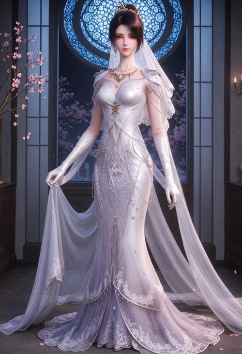 王原原 婚服-国漫-Illustrious光辉 by 云落 on Tensor.Art